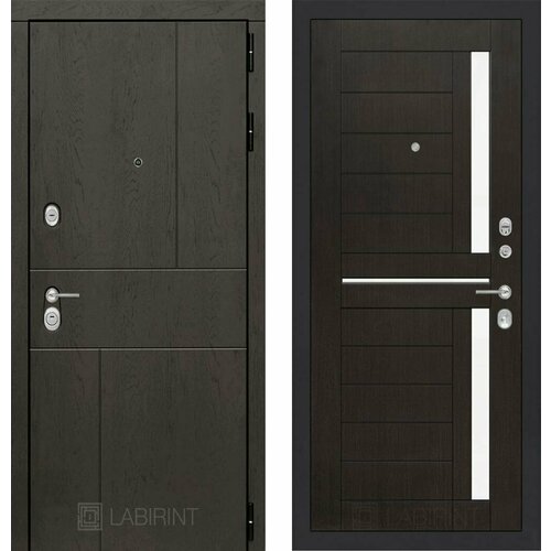 Входная дверь Labirint Urban 02 Венге 880x2050, открывание левое входная дверь labirint silver 02 венге 880x2050 открывание левое