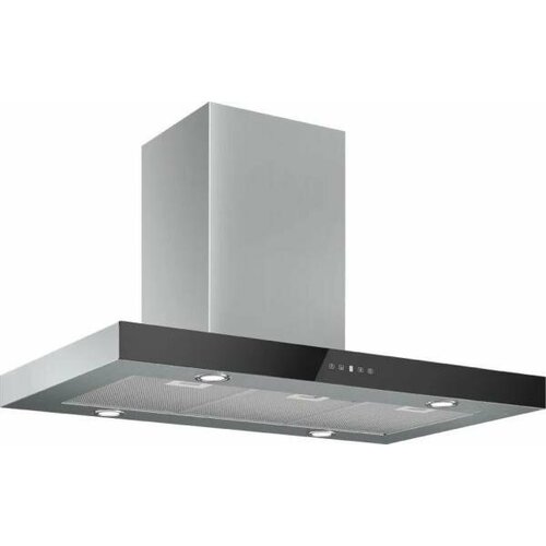 Вытяжка каминная Elikor Island 90Н-1000-Е4Д нержавеющая стальчерный 3620000₽