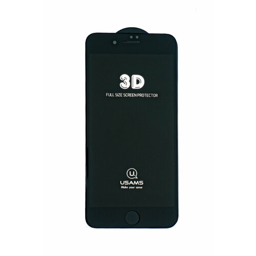 Защитное стекло для iPhone 7/8 Plus 3D Full Coverage USAMS US-BH342 черный