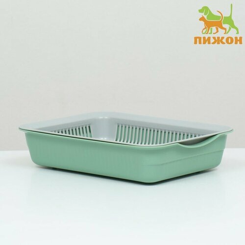 Лоток с сеткой 3 34 х 255 х 7 см серыйоливковый 594₽