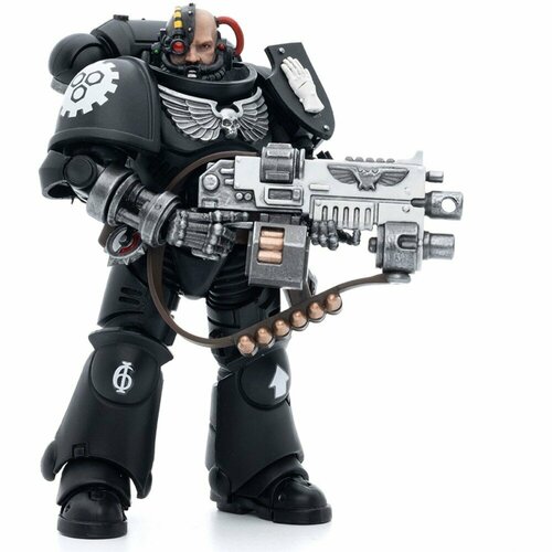 Фигурка JoyToy Warhammer 40,000 - Action Figure - Iron Hands: Intercessors: Brother Ignar JT5307 фигурка warhammer 40 000 iron hands – intercessors brother gravak 1 18 12 1 см