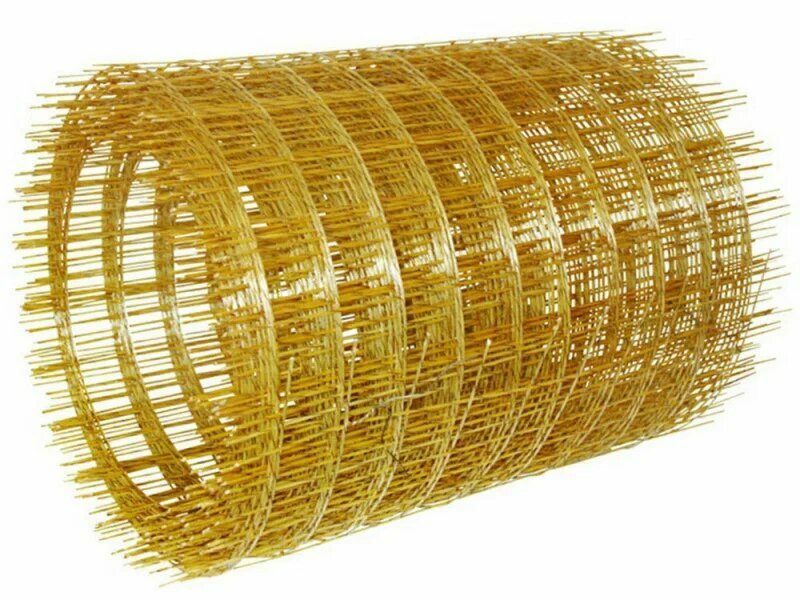 Сетка композитная 50x50x2 мм рулон 1x25 м