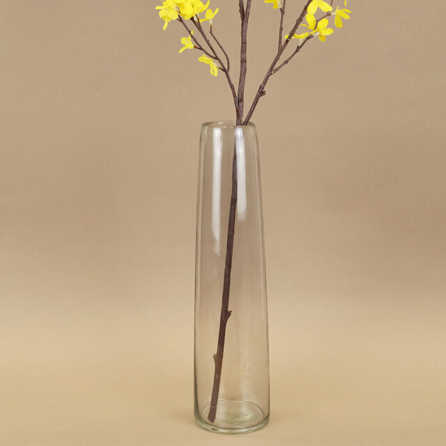Edelman Стеклянная ваза Рейфгвино 38 см дымчато-серая 1083750