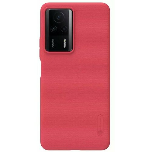 Накладка Nillkin Frosted Shield пластиковая для Xiaomi Redmi K60E Red (красная) накладка nillkin frosted shield пластиковая для xiaomi redmi 4 16gb red красная