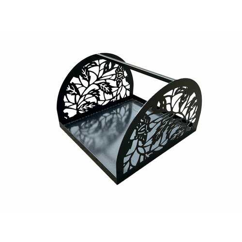 Дровница с рисунком - сказочный лес