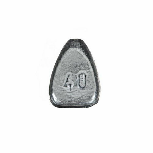 фото Груз оливка, плоский бок, скользящий 40 г, 5 шт. yugana
