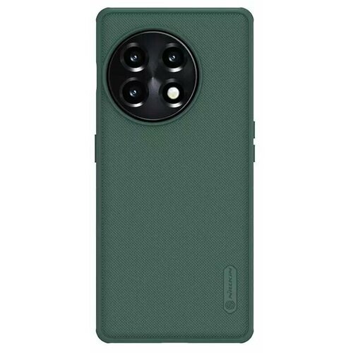 Накладка Nillkin Frosted Shield Pro пластиковая для OnePlus Ace 2 / 11R Green (зеленая)