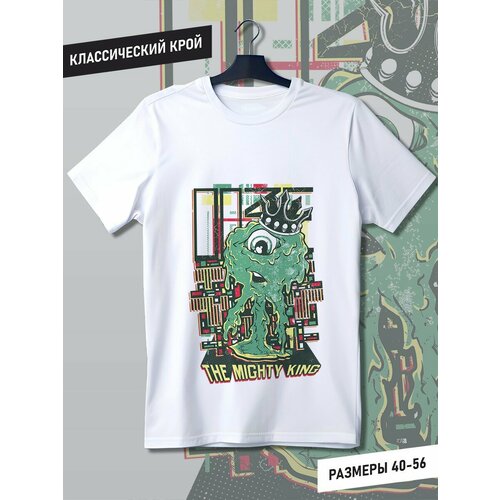 фото Футболка, размер m, белый будь на стиле