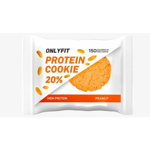 фото Печенье протеиновое "арахис". onlyfit 0,035кг.