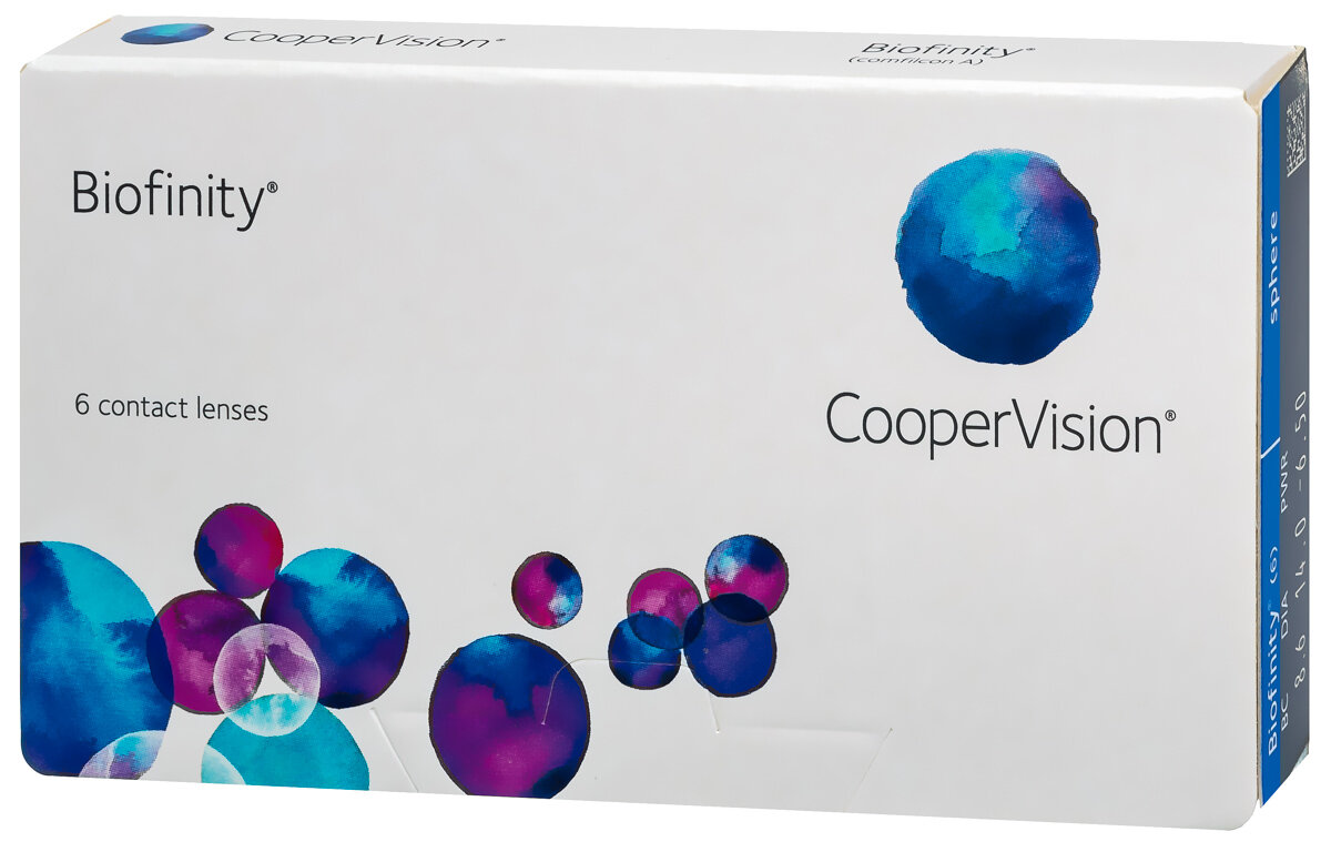 CooperVision Biofinity (6 ) +0.25 R 8.6