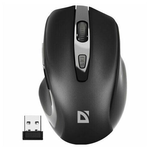 Мышь беспроводная DEFENDER Prime MB-053 USB 5 кнопок1 кнопка-колесо оптическая ч 52053 102700₽