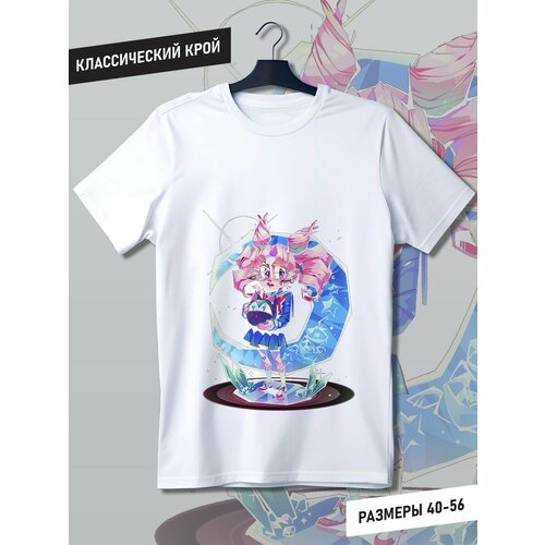 фото Футболка, размер m, белый будь на стиле