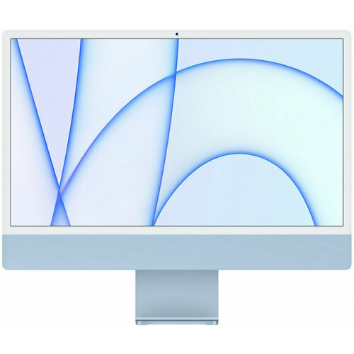 Apple iMac 24, Retina 4,5K, M1 (8C CPU, 8C GPU), 8 ГБ, 512 ГБ SSD, синий