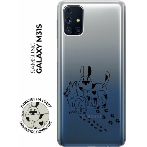 RE: PA Cиликоновый прозрачный чехол - накладка Transparent для Samsung Galaxy M31S с 3D принтом Funny doggies re pa чехол накладка transparent для samsung galaxy m31s с 3d принтом mom s day