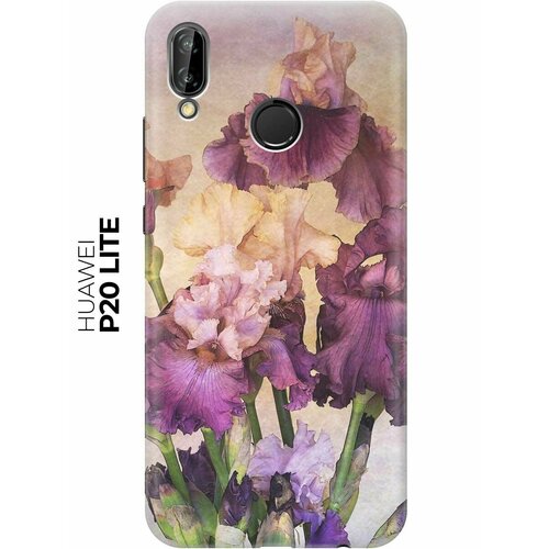 RE: PAЧехол - накладка ArtColor для Huawei P20 Lite с принтом Фиолетовые цветы re pa чехол накладка artcolor для huawei p40 lite с принтом фиолетовые цветы