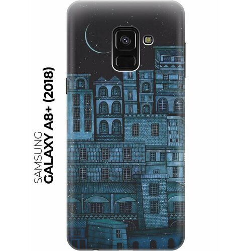 RE: PAЧехол - накладка ArtColor для Samsung Galaxy A8+ (2018) с принтом Ночь над городом