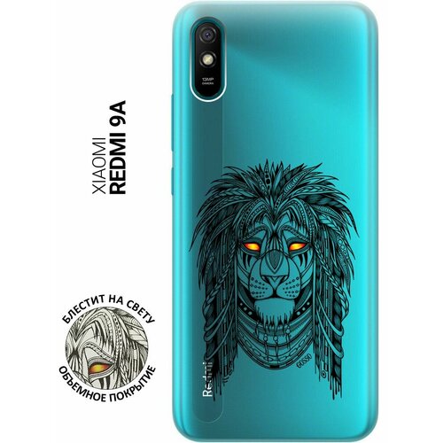 Ультратонкий силиконовый чехол-накладка ClearView 3D для Xiaomi Redmi 9A с принтом Grand Leo ультратонкий силиконовый чехол накладка для xiaomi redmi note 8t с 3d принтом grand leo