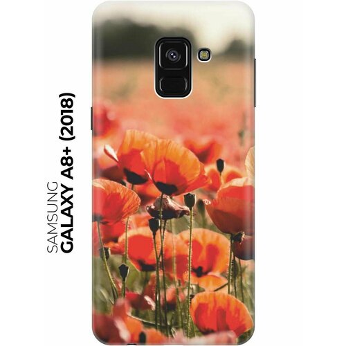 RE: PAЧехол - накладка ArtColor для Samsung Galaxy A8+ (2018) с принтом Маки пластиковый чехол флаг азербайджана на samsung galaxy a8 2018 самсунг галакси а8 2018