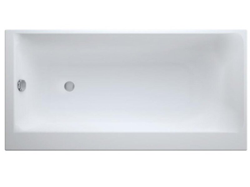 Акриловая ванна Cersanit Smart 170х80 R на ножках