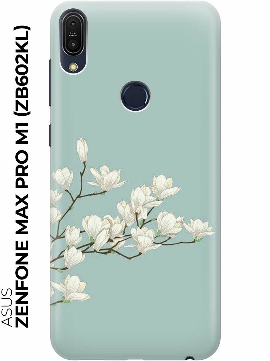 RE: PAЧехол - накладка ArtColor для Asus Zenfone Max Pro M1 (ZB602KL) с принтом "Сакура на голубом"