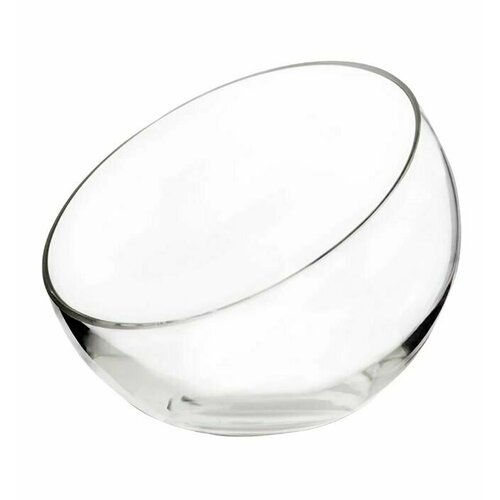 Ваза-подсвечник Анабель стекло 12,5 см прозрачный