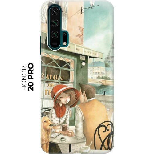 Чехол - накладка ArtColor для Honor 20 Pro с принтом Sweet Paris чехол накладка artcolor для honor 20 pro с принтом love in paris