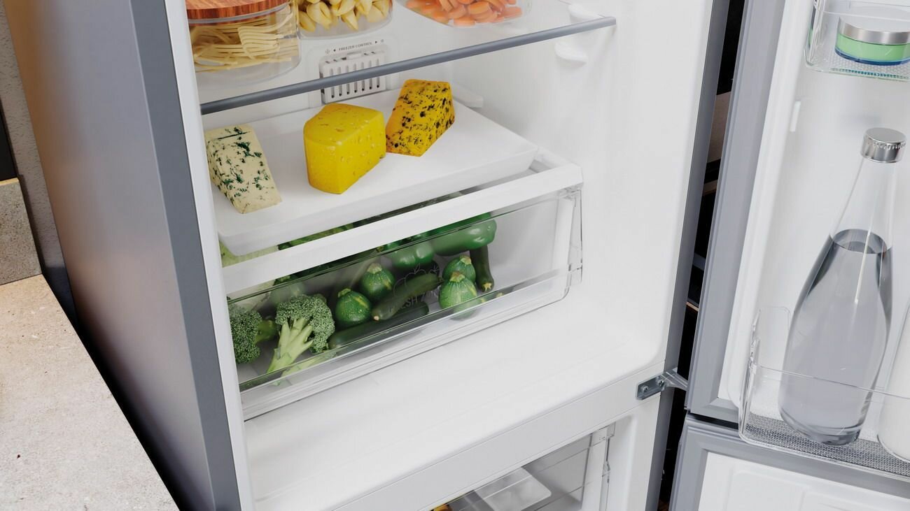 Холодильник HOTPOINT-ARISTON HT 5201I MX нерж. сталь (FNF, инвертор) - фотография № 5