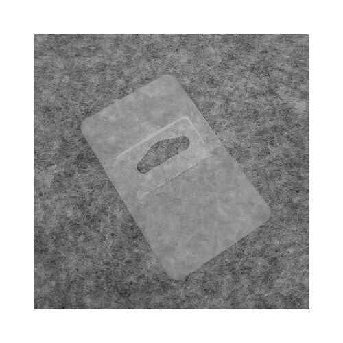 Держатель еврослот 63 х 38 мм самоклеящийся двойное крепление 1000 шт 7150₽