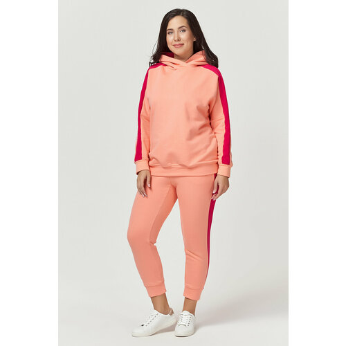 фото Брюки olsi, размер 54, оранжевый