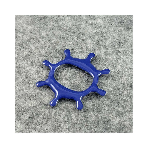 Курсор магнитный гелевый Штурвал 45х45 мм24х16 мм синий 3 шт 600₽