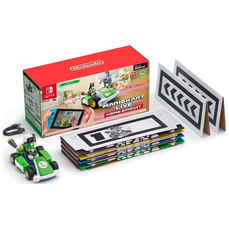 Игра Mario Kart Live Home Circuit набор Luigi (Nintendo Switch)