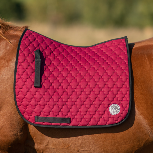 Вальтрап выездковый Shkura-Dekor бордовый