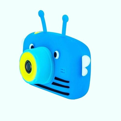 Фотоаппарат детский Пчелка Голубой 100000₽