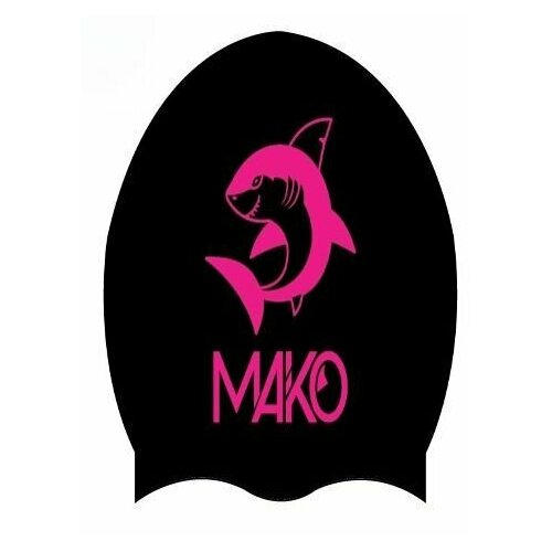 фото Шапочка для плавания mako shark black