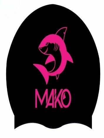 Шапочка для плавания Mako Shark Black