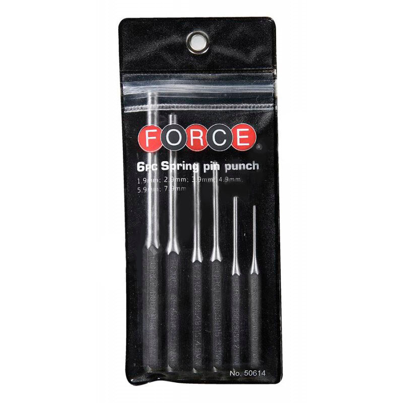 Набор выколоток с тонким жалом 6пр. в чехле 50614 FORCE — фото 2