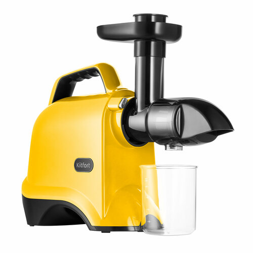 Шнековая соковыжималка Kitfort КТ-1142-3 черно-желтый 799900₽