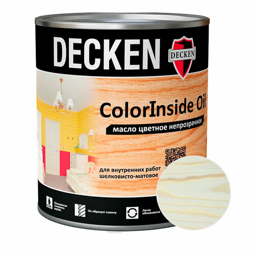 DECKEN Масло DECKEN Color Inside Oil Provence Жемчуг 0,75 л