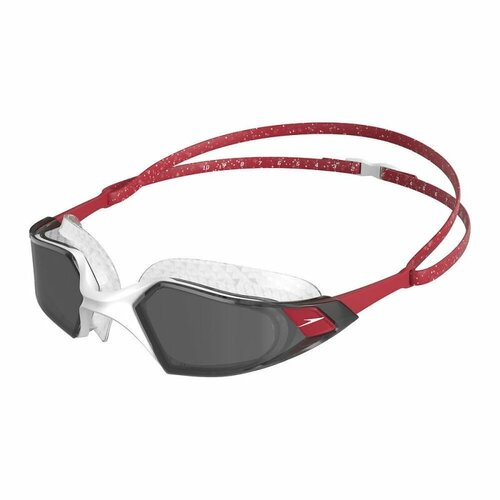 фото Очки для плавания speedo aquapulse pro, 8-1226414460, дымчатые линзы, прозрачная оправа