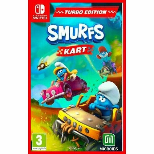 Игра Smurfs Kart (Nintendo Switch) игра animal kart racer bundle pack nintendo switch