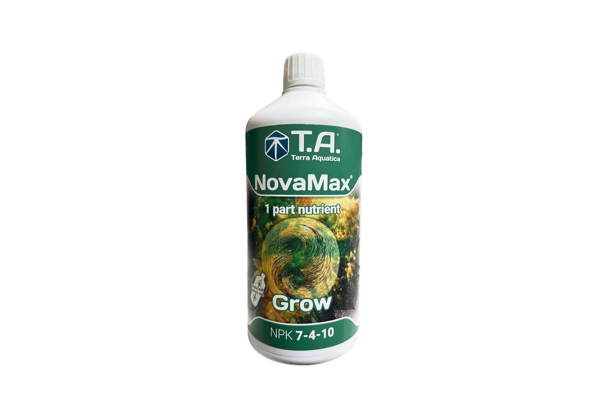 Удобрение T.A. NovaMax Grow (ex GHE FloraNova Grow) 0.5 л. - фотография № 1