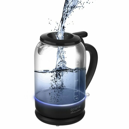 Чайник электрический Polaris PWK 1753CGL 15 л 1950 Вт скрытый нагревательный элемент стекло 663700₽