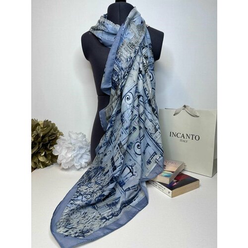 Палантин Lavantti, 70 см, голубой