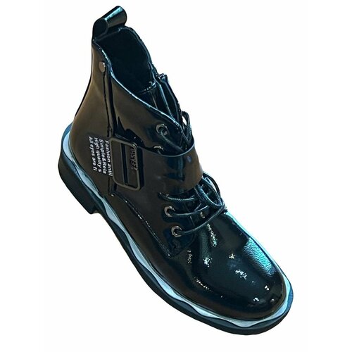 фото Ботинки, размер eu35, черный нет бренда