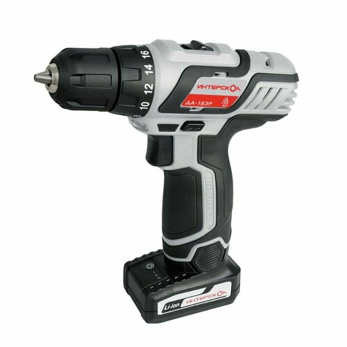 Дрель-шуруповерт аккумуляторная Интерскол ДА-18ЭР 18 В промо 1378200₽