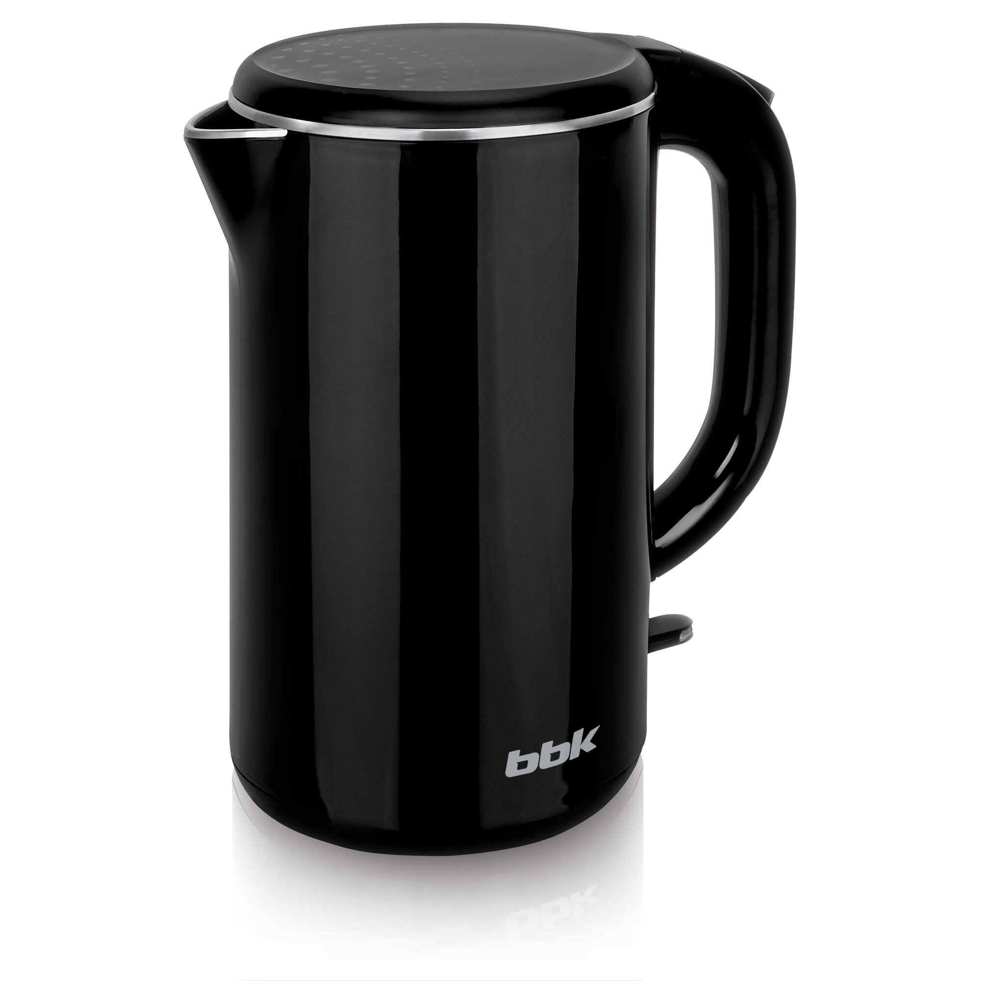 Электрический чайник BBK EK1811, нержавеющая сталь/пластик, 2000Вт, 1.7л, черный