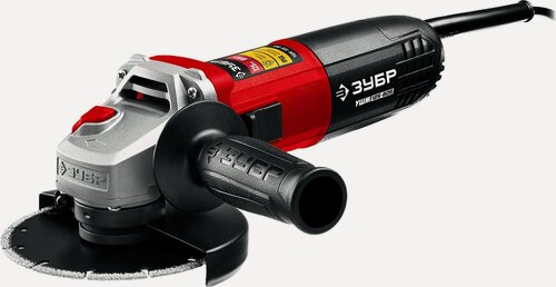 Изображение товара Угловая шлифовальная машина ЗУБР 125 мм, 800 Вт УШМ-125-805