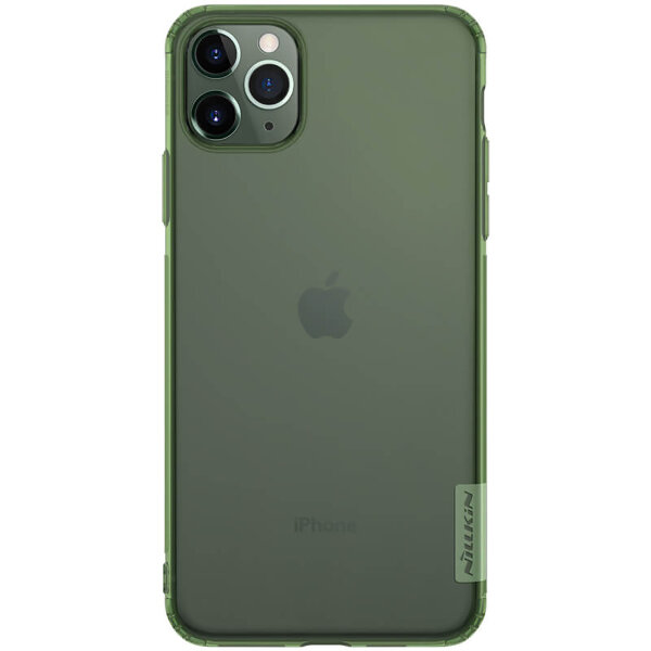 Чехол-накладка Nillkin для Apple iPhone 11 Pro Max Nature TPU Case Зеленый