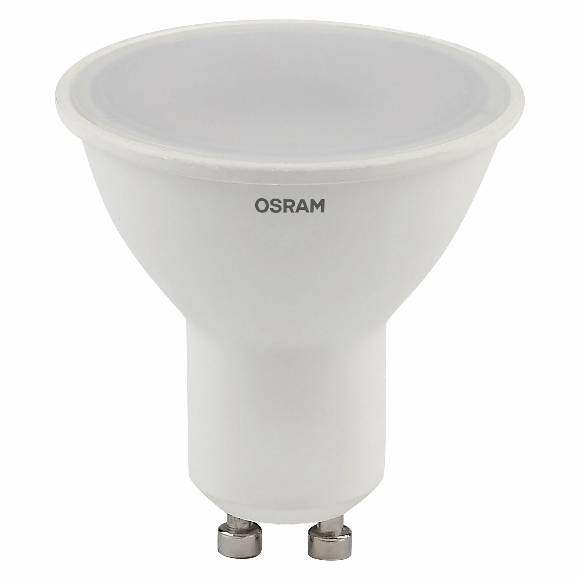 Лампочка светодиодная OSRAM LED Value PAR16, 480 лм, 6 Вт, 3000К (теплый белый свет). Цоколь GU10
