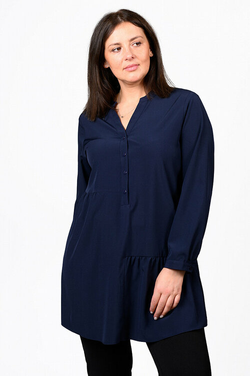 Блуза  SVESTA, размер 54, синий
